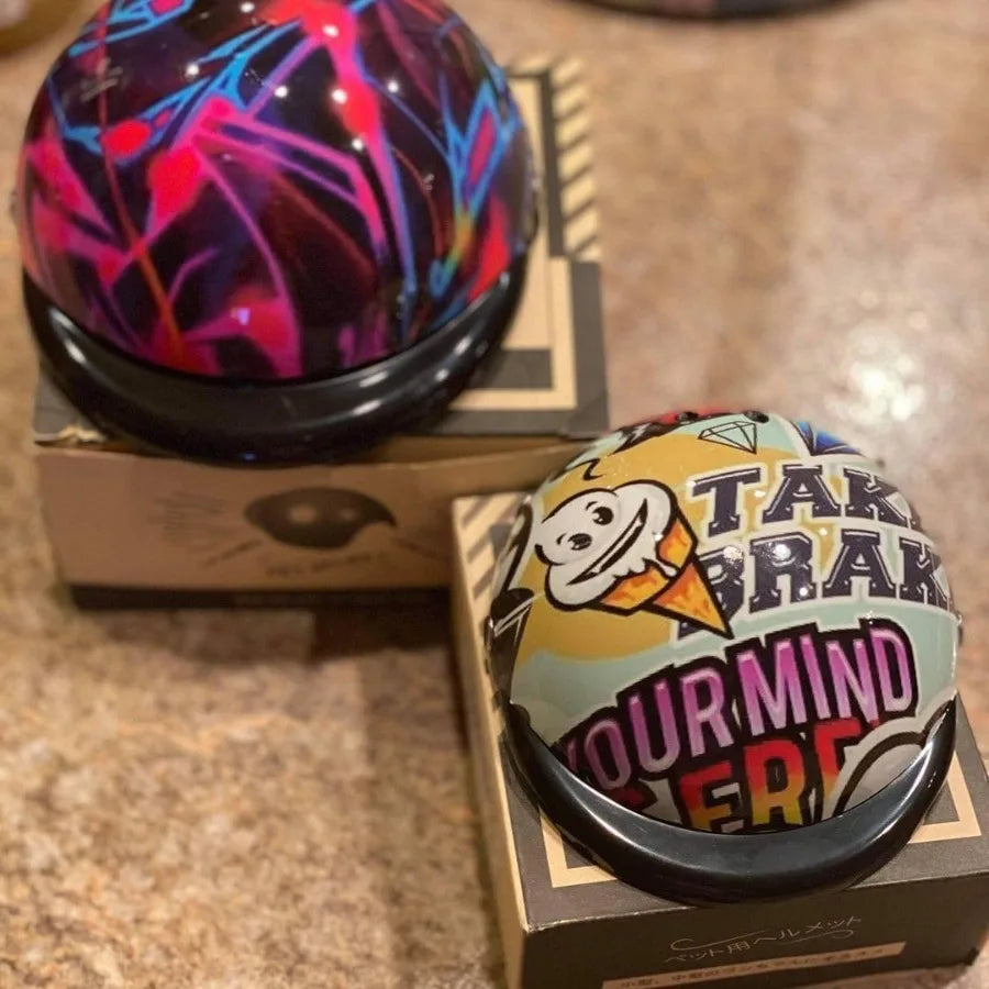 Dog Helmet for Small Dogs Motorcycle Dog Helmets Chihuahua Helmet Outdoor Bike Doggie Helmets Cat Hat XS to Small Breed Outdoor