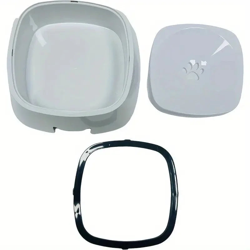 Leak-Proof Travel Dog Water Bowl with Non-Slip Base & Floating Filter - Lightweight, Durable, and Portable Pet Hydration Solutio