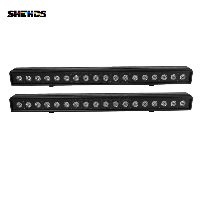 SHEHDS LED 18x18W Wash Wall Floodlight Landscape Flood Down Lighting for Dj Disco Party Wedding Christmas Lights Audience