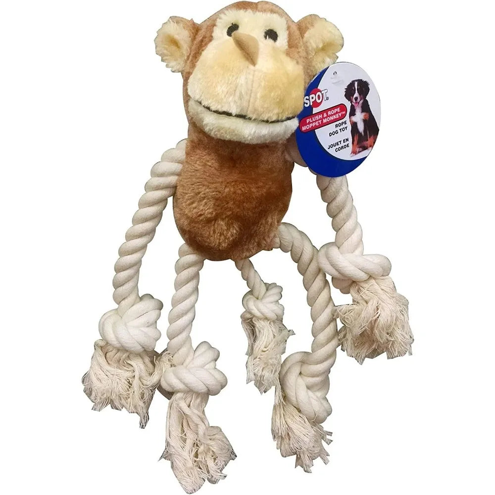 Spot Mop Pets Dog Toys - Monkey (3 Pack)