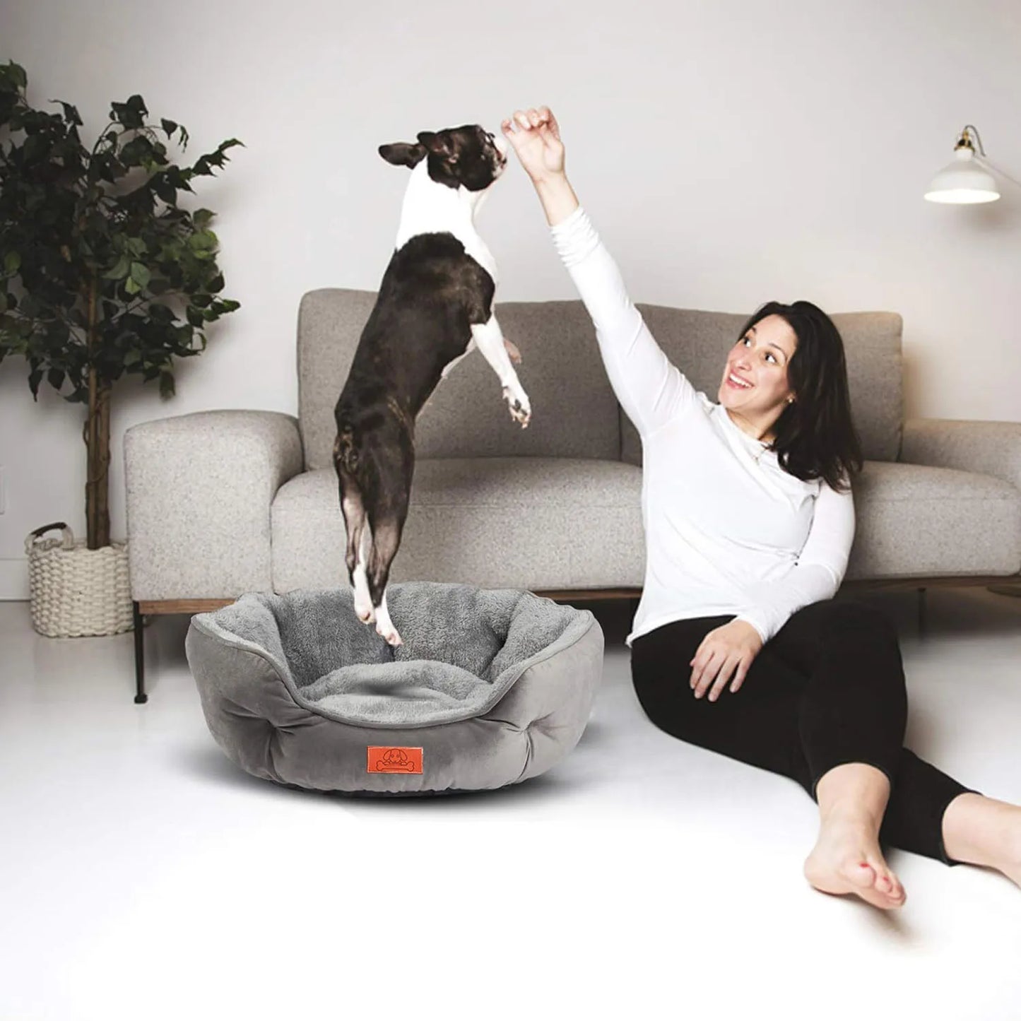 Pet Bed for Small and Large Pets, Soft and Washable 50 cm