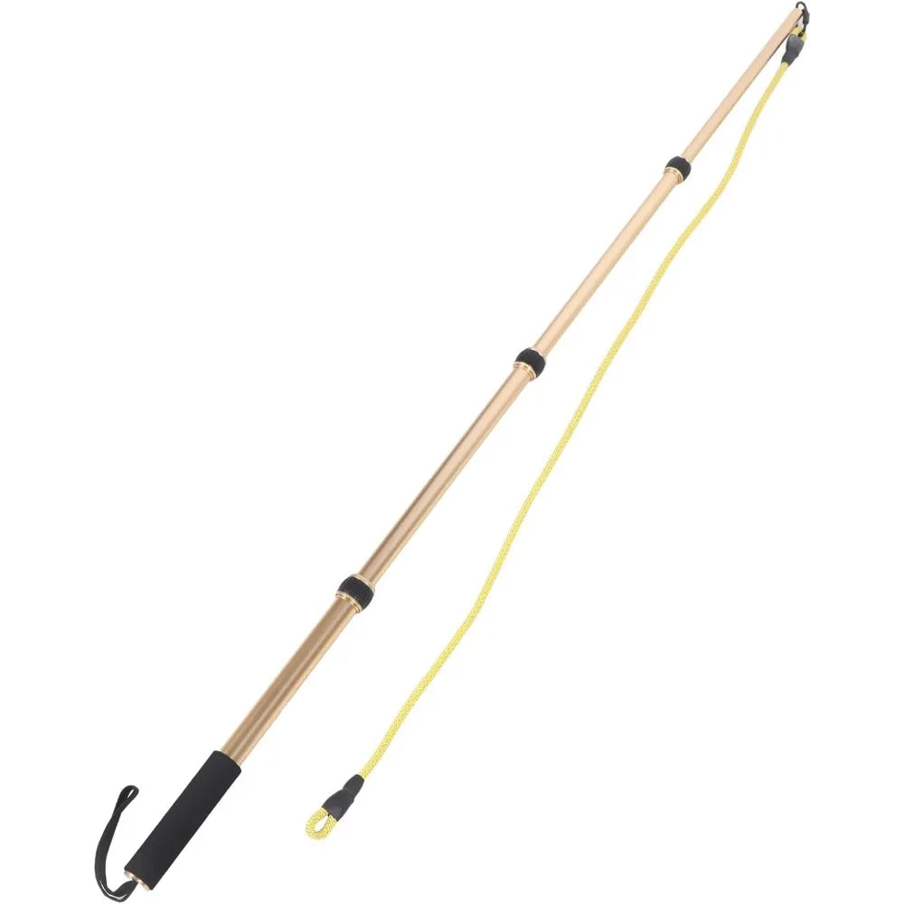 Sorandy Flirt Pole for Dogs Chase and Tug of War, Interactive Toys with Rope Lure Teaser Wand for Outdoor Training and Exercise,