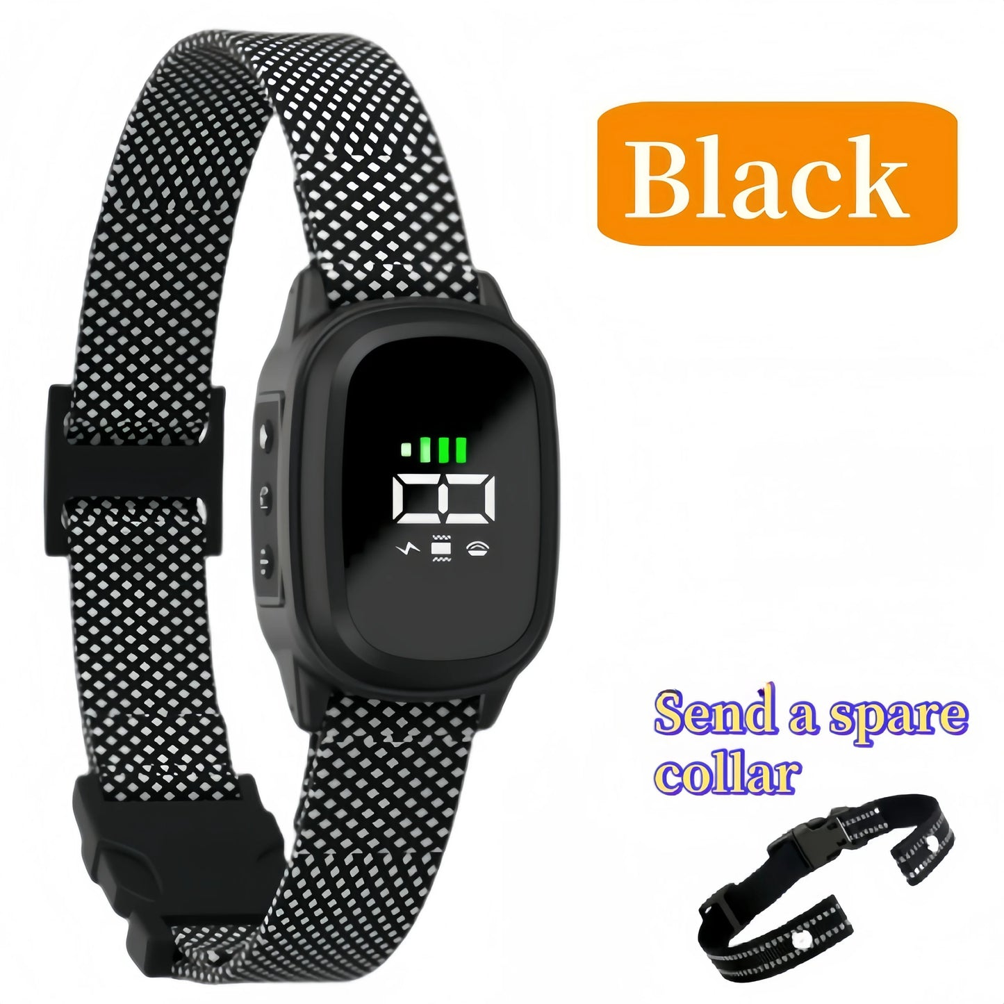 Waterproof Dog Bark Collar,Rechargeable Anti-Bark Collar For Dog Stop Barking,Dog Vibration Training Collar For Small,Medium Dog