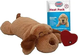 Original Snuggle Puppy Toys - Heartbeat Puppy for Dogs - Pet Anxiety Relief and Calming Aid - Comfort Dog Toys for Behavioral Tr
