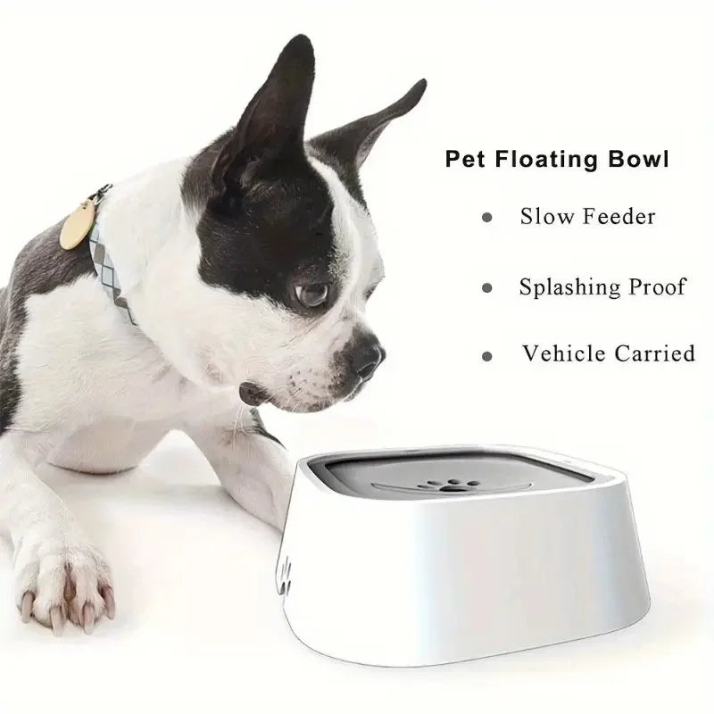 Leak-Proof Travel Dog Water Bowl with Non-Slip Base & Floating Filter - Lightweight, Durable, and Portable Pet Hydration Solutio