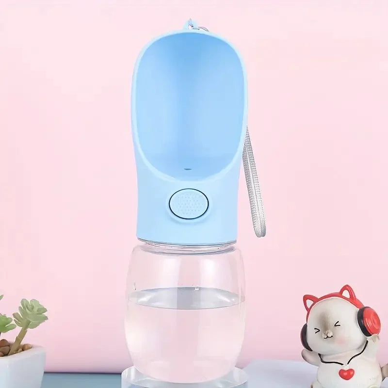 Portable Leakproof Collapsible Dog Water Bottle with Bowl - BPA-Free, Durable & Lightweight Pet Hydration for Travel, Hiking & O