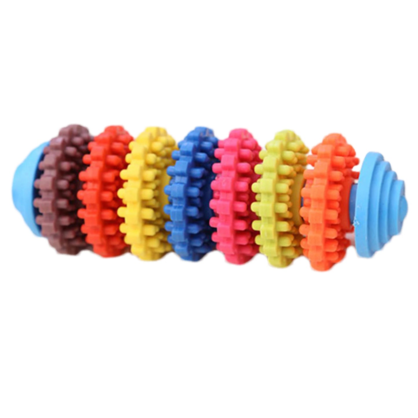 Dog Teething Toys Colorful Dog Chew Toys Dog Teeth Cleaning Toys Multifunctional Small Dog Teething Toys for Indoor Outdoor
