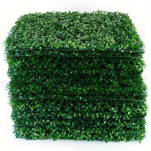12PCS 24 "x16" artificial turf and UV resistant grass wall panels for green wall decoration and garden fencing