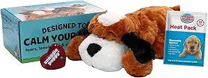 Original Snuggle Puppy Toys - Heartbeat Puppy for Dogs - Pet Anxiety Relief and Calming Aid - Comfort Dog Toys for Behavioral Tr