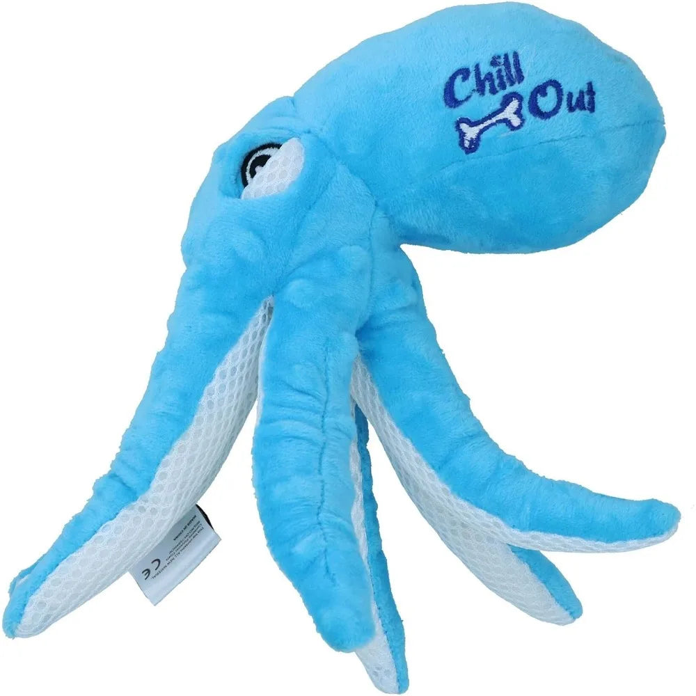 AB Tools Pack of 3 Chill Out Animal Dog Plush Hydration Cooling Summer Play Toy Bundle