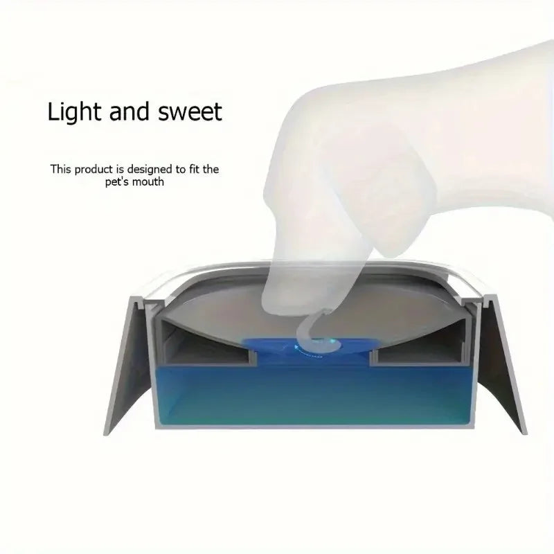 Leak-Proof Travel Dog Water Bowl with Non-Slip Base & Floating Filter - Lightweight, Durable, and Portable Pet Hydration Solutio
