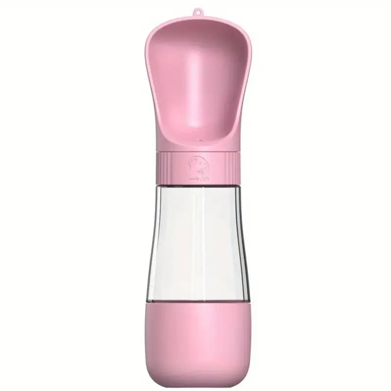 Portable Dog Water Bottle & Feeder - Lightweight Pet Dispenser for Hiking, Camping, Travel - Leakproof Outdoor for Cats & Dogs