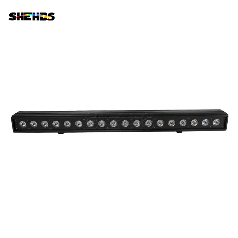 SHEHDS LED 18x18W Wash Wall Floodlight Landscape Flood Down Lighting for Dj Disco Party Wedding Christmas Lights Audience