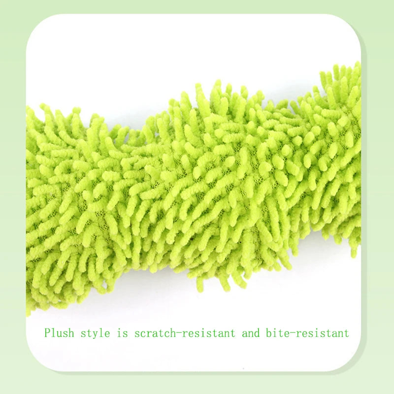 Caterpillar Plush Chew Toy for Cats & Dogs, Durable Bite-Resistant Teething Pet Toy, Interactive Soft Cat Dog Boredom Relief
