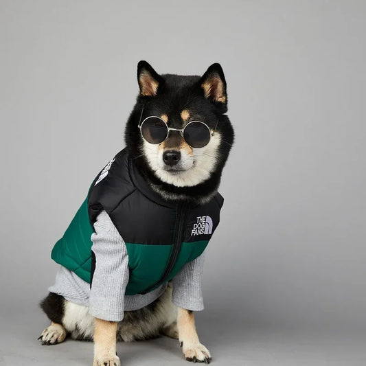 The Dog Face Toys Dog Clothes Cute Accessories Wholesale Birthday Gifts Pet Supplies Trendy Brand Thermal Assault Suit Presents