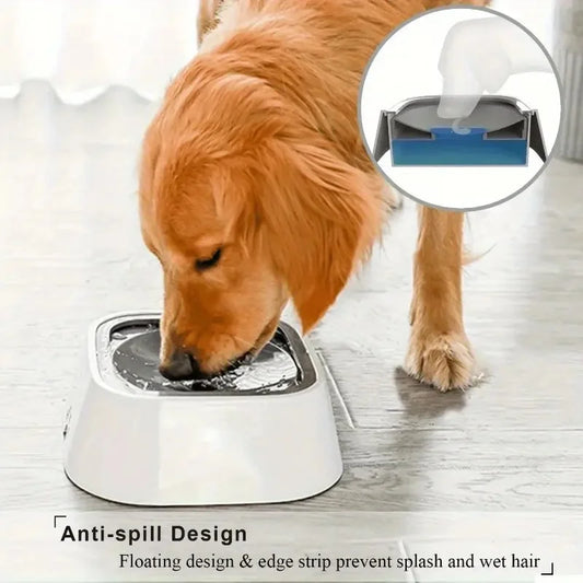 Leak-Proof Travel Dog Water Bowl with Non-Slip Base & Floating Filter - Lightweight, Durable, and Portable Pet Hydration Solutio