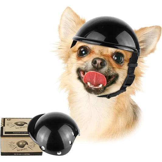 Dog Helmet for Small Dogs Motorcycle Dog Helmets Chihuahua Helmet Outdoor Bike Doggie Helmets Cat Hat XS to Small Breed Outdoor
