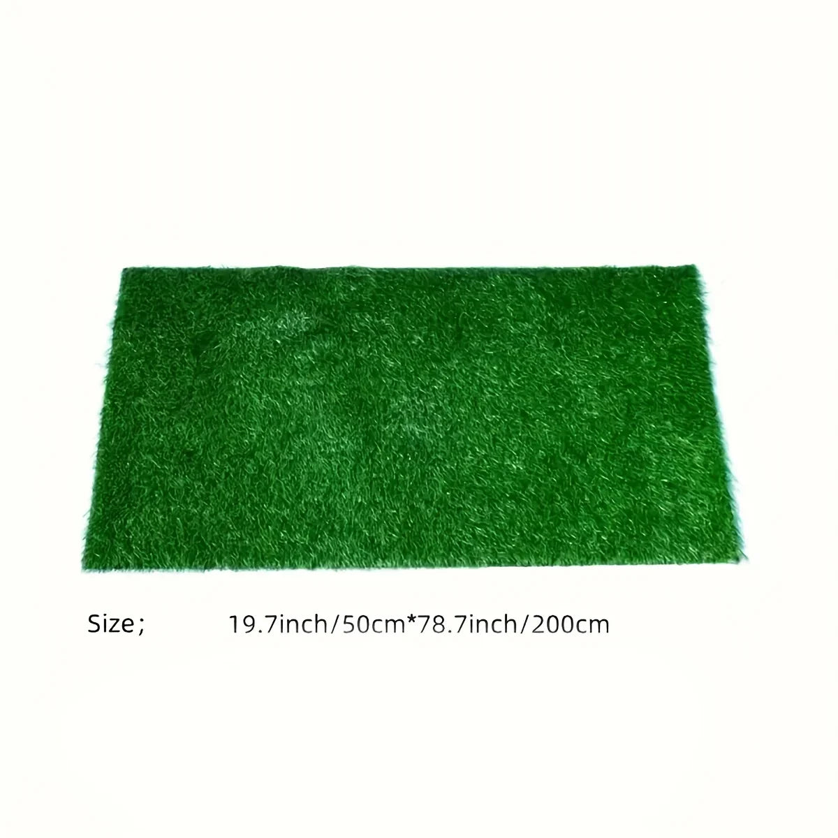 PP PE Pet Grass Pad - Artificial Turf Mat for Dog Cat Toilet Training, Indoor Outdoor Lawn Replacement Washable Eco-Friendly