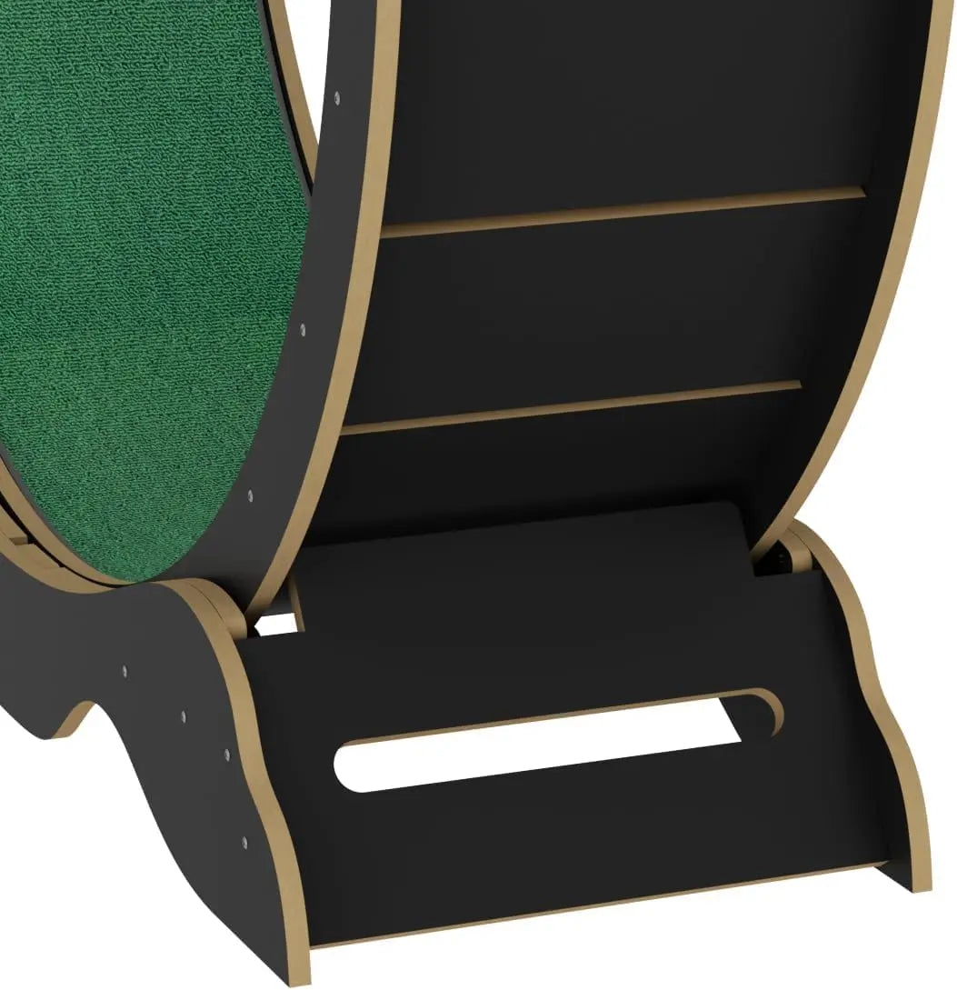 Exercise Wheel for Indoor Cats, 48" Large Cat Running Wheel with Super Wide 15" Tread, Quiet Spinner Hamster Wheel, Supports Up